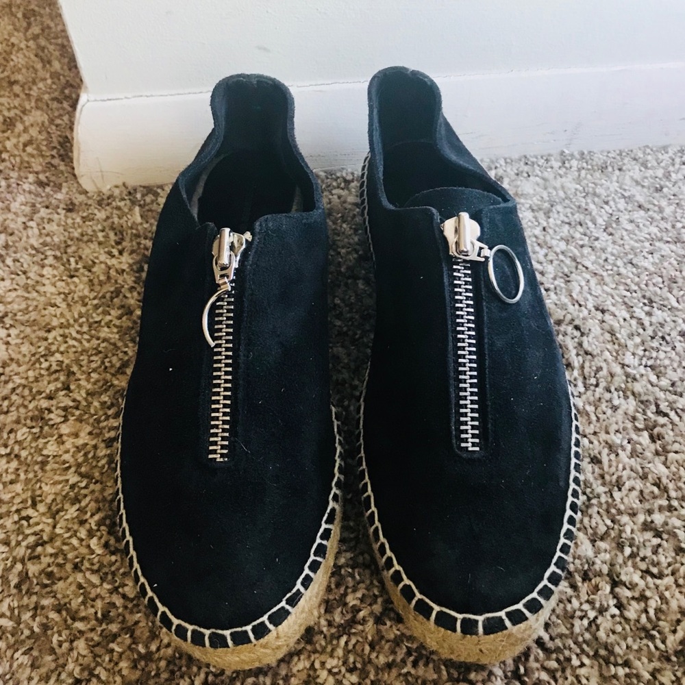 Alexander wang Suede Black espadrilles Size 40 - Picture 8 of 8